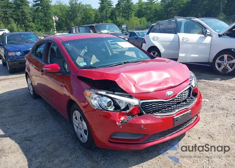 2015 Kia Forte Lx из США, поврежденный, VIN KNAFX4A62F5426362